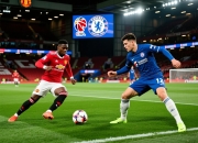 曼联与切尔西在绿茵场上展开较量