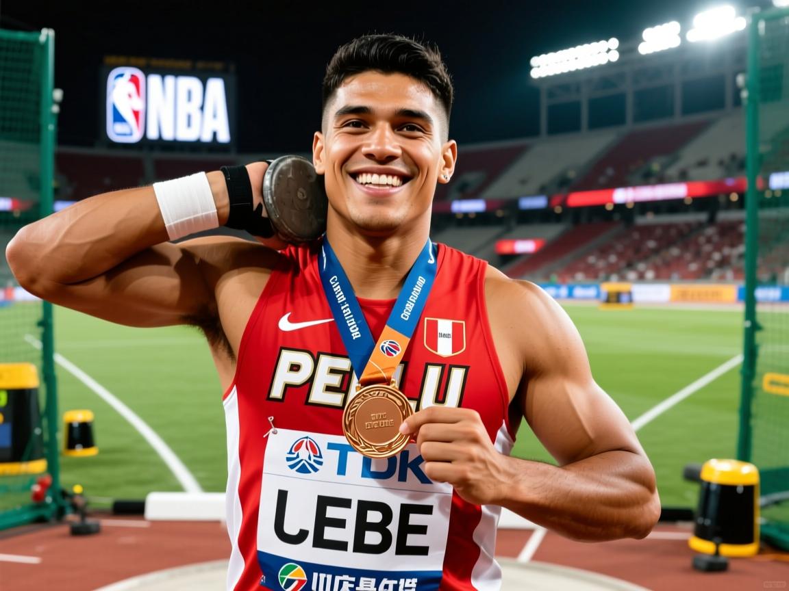 秘鲁田径选手在铁饼比赛中获得铜牌 第3张