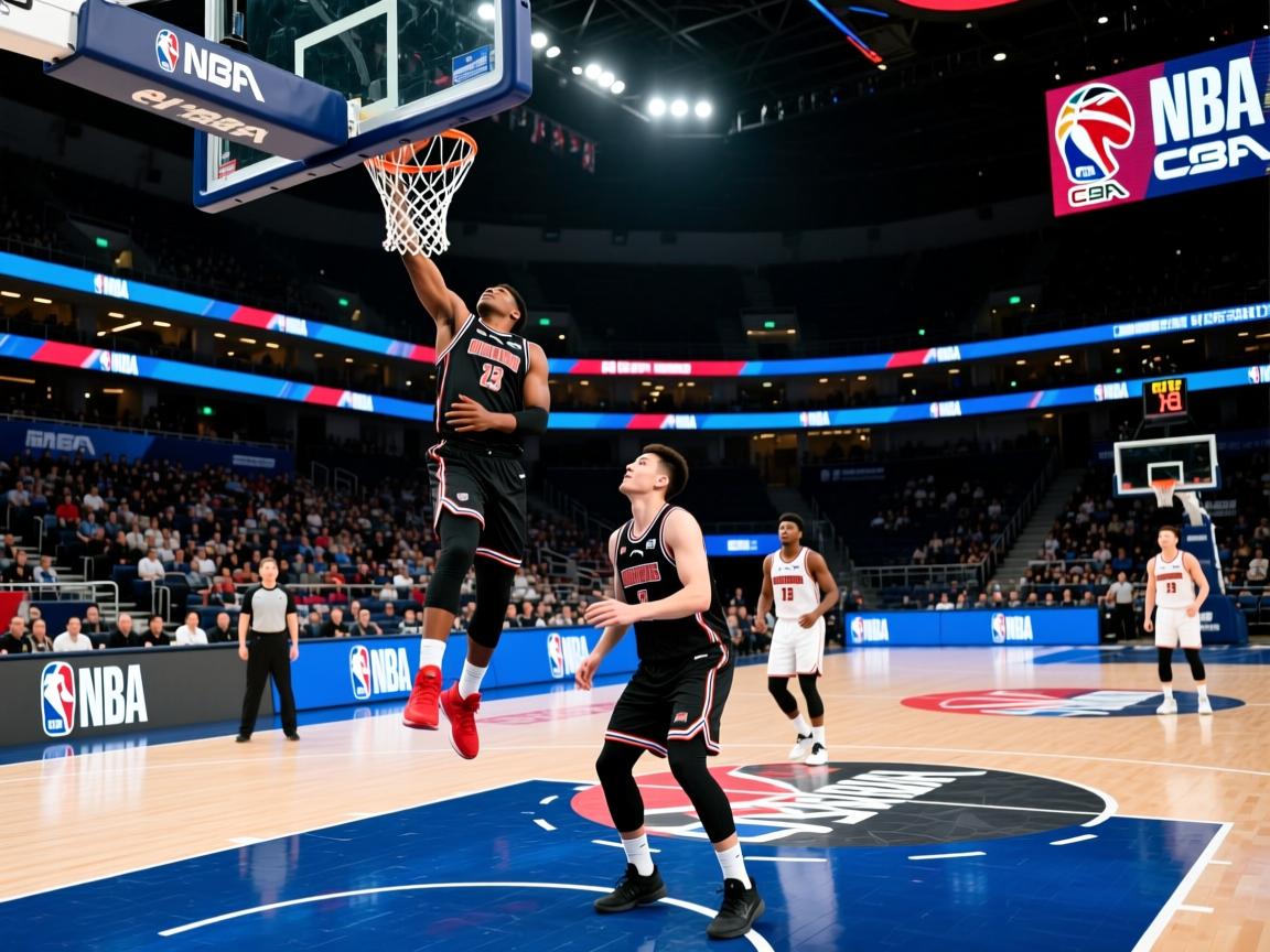 球员技术比拼激烈,瞬间扣篮引爆全场气氛 第2张